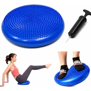 Disco Cojin Equilibrio Balance Bosu Sensorial Yoga Azul