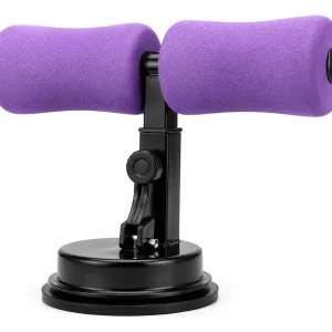 Sit Up Barra Succión Ajustable Abdominales Ventosa 120kg Violeta