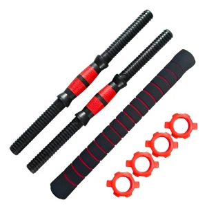 Pack De Barra Extensora Mancuernas Pvc