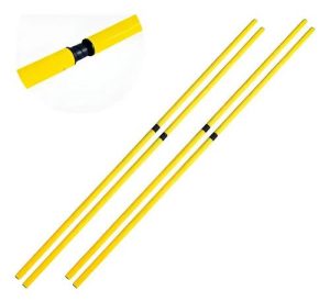 Baston Slalom Enroscable 1.5M Entrenamiento AMARILLO
