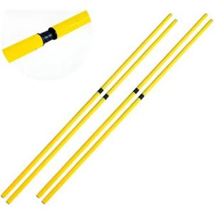 Baston Slalom Enroscable 1.5M Entrenamiento AMARILLO
