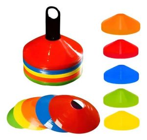 Set 50 Unidades Conos Lentejas De Entrenamiento Multicolor Multicolor