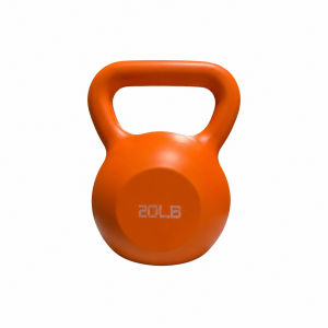 Pesa Rusa Kettlebell Mancuerna 20 Libras Crossfit Color Naranja