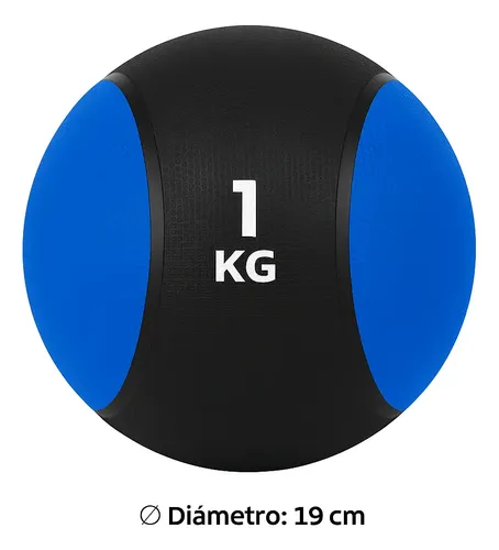 Balón Medicinal Crossfit Con Rebote 1 KG - Imagen 2