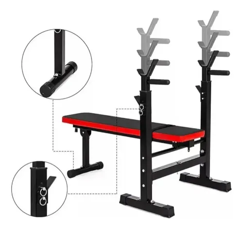 Banca Plana con Soporte para Barra - Imagen 4