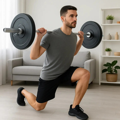 Disco Bumper 25kg Crossfit Negro - Imagen 3