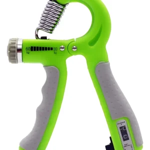 Hand Grip Ejercitador Con Contador 60-10kg Color VERDE