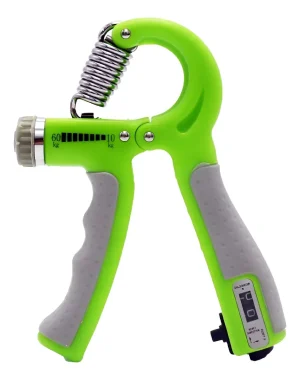 Hand Grip Ejercitador Con Contador 60-10kg Color VERDE