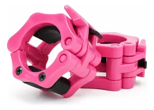 Par De Collarines Barra Olimpica 50mm Color ROSA