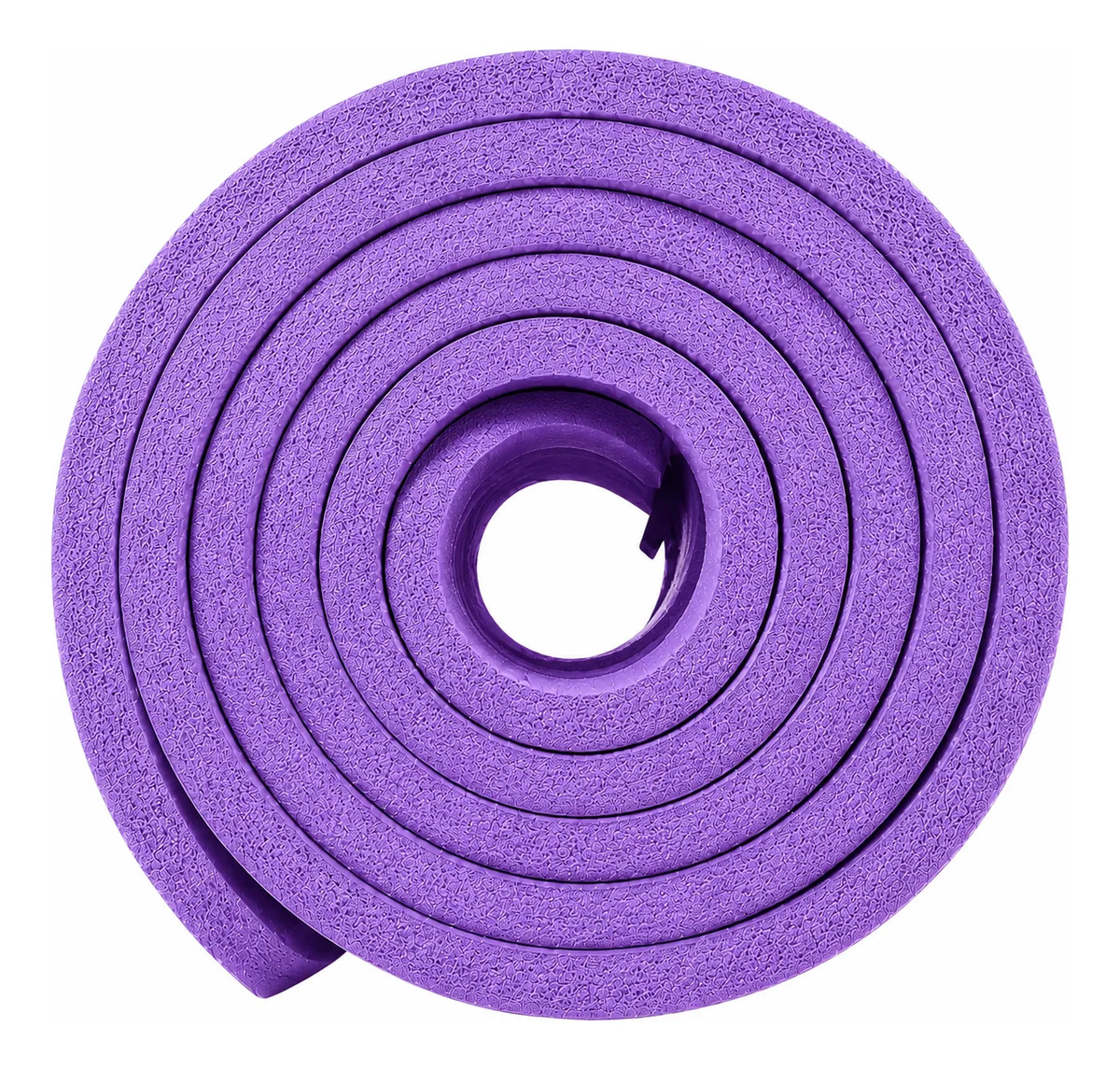 Mat Yoga Colchoneta Ejercicio Grueso 15mm Bolso Y Correa VIOLETA OSCURO - Imagen 10