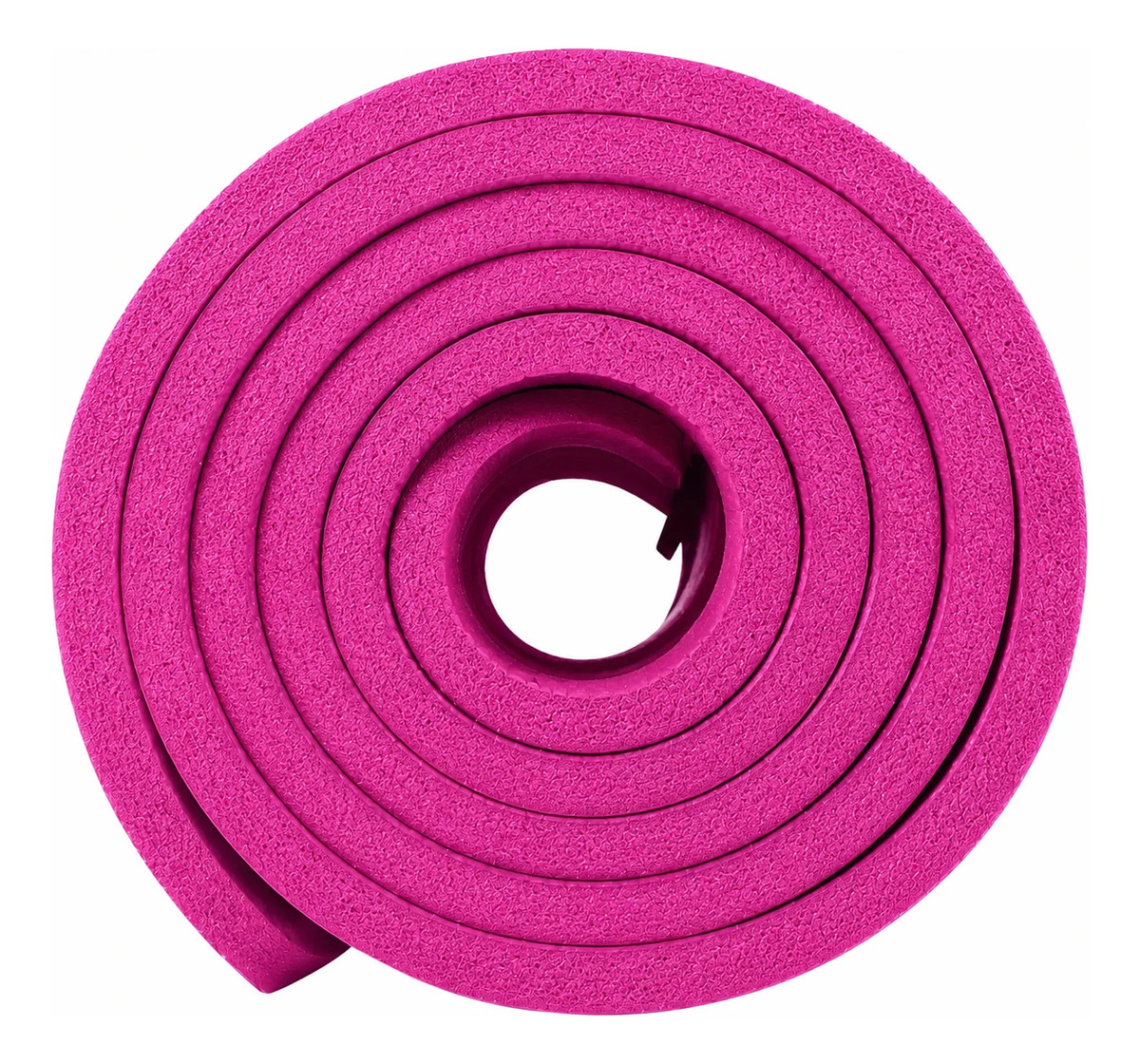 Mat Yoga Colchoneta Ejercicio Grueso 15mm Bolso Y Correa ROSA OSCURO - Imagen 5
