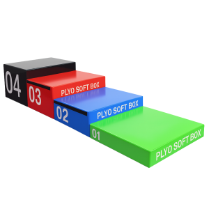 Caja de Salto Pliométrica 4 en 1 Premium Crossfit Gym
